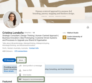 How to Add Recommendations to your LinkedIn Profile