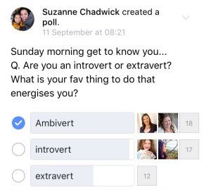 the ambivert, introvert and extrovert poll