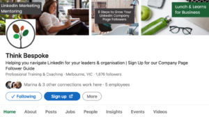 how to optimise your linkedin company page