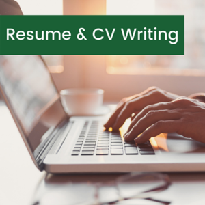 Resume and CV writing services