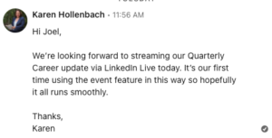 10 things i learnt about running my first linkedin live